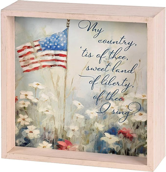 TABLETOP 2 SIDED PATRIOTIC GARDEN