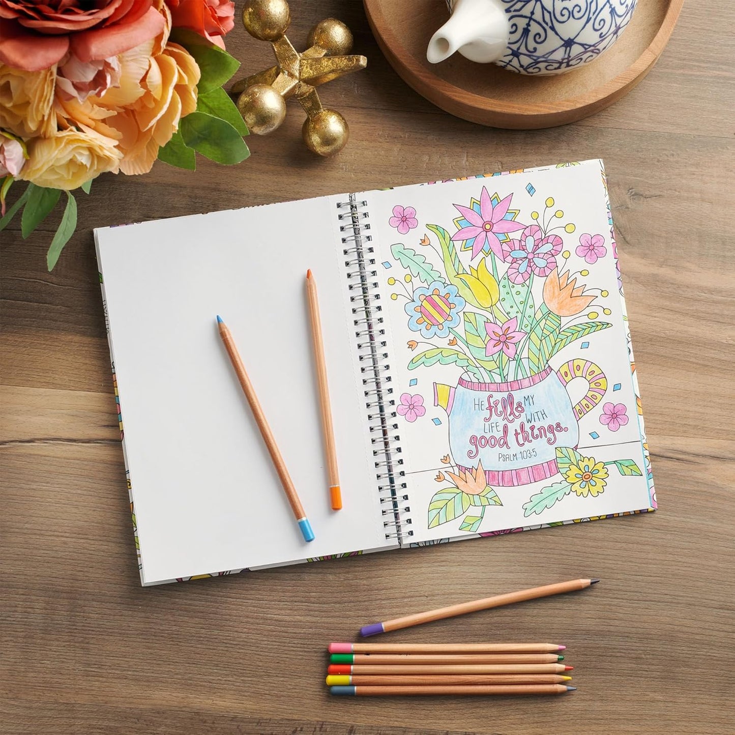 Coloring Through the Psalms