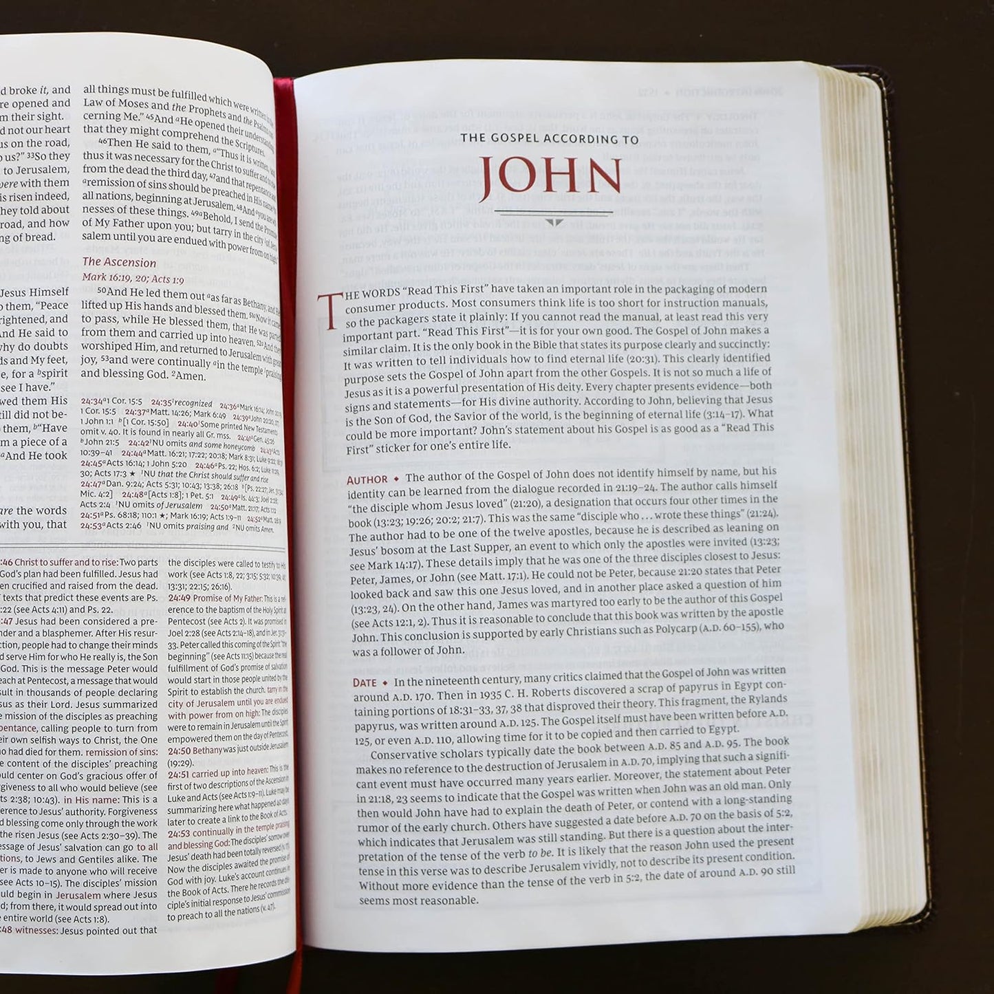 NKJV Study Bible, Leathersoft, Brown, Comfort Print: The Complete Resource for Studying God’s Word