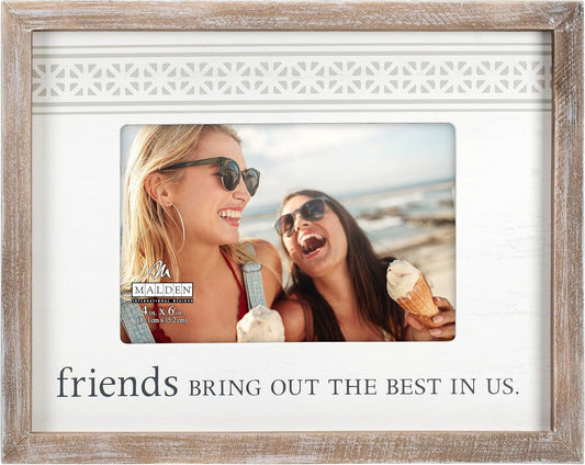 Friends Rustic Picture Frame, 4"x6"