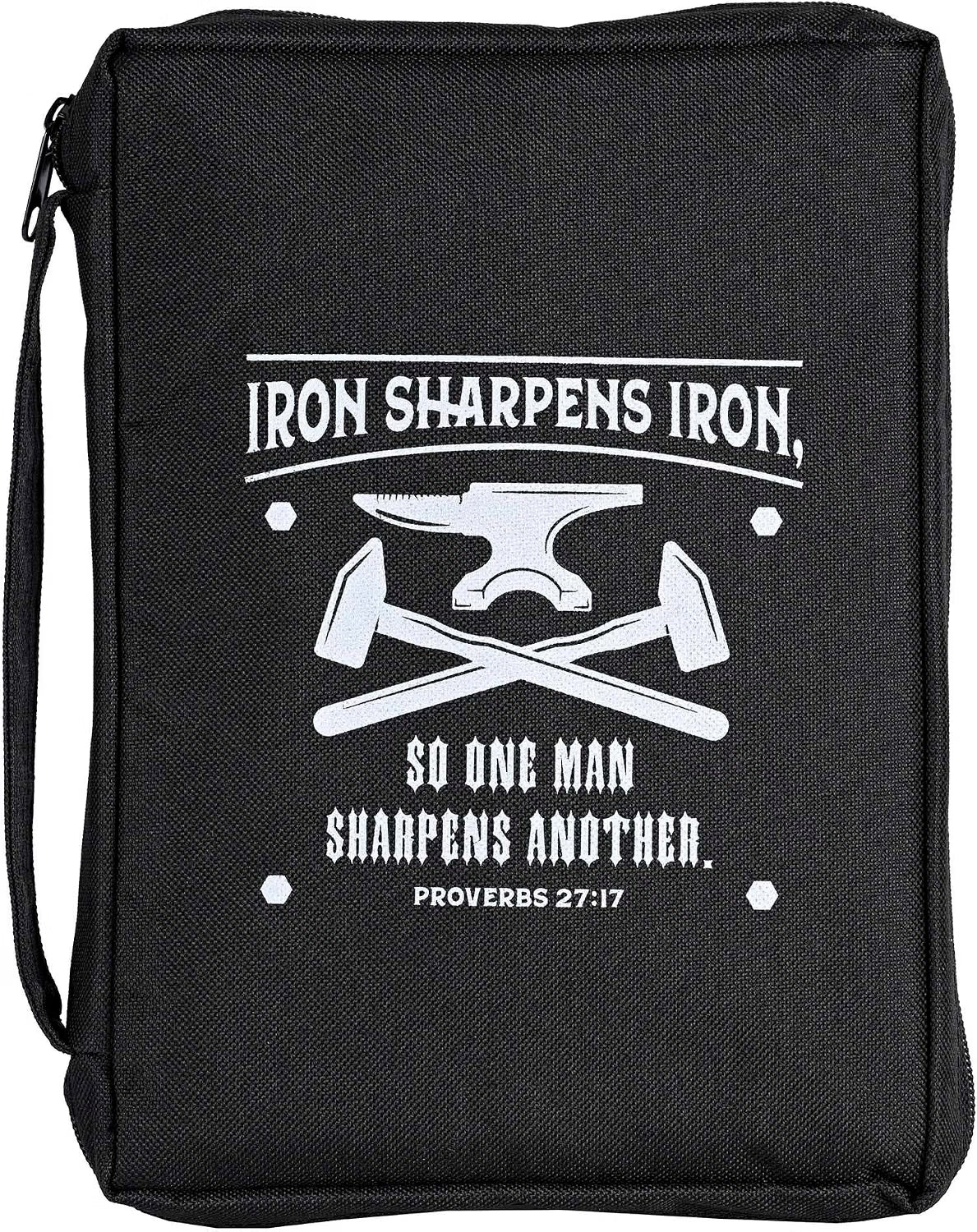 Dicksons Iron Sharpens Iron Proverbs 27:17 Black and White 600