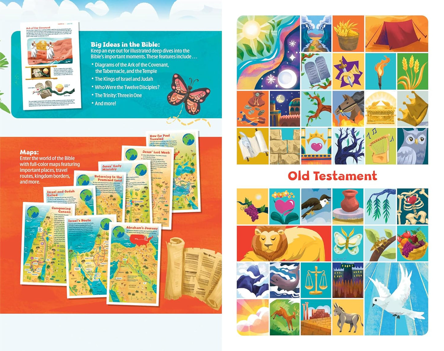 NLT Go Bible for Kids (LeatherLike, Beach Sunrise)