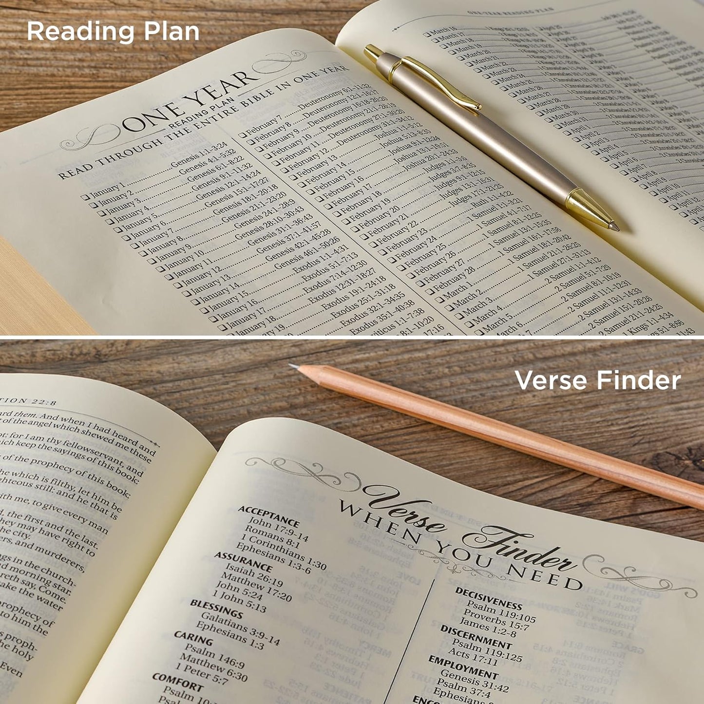 KJV Holy Bible, Note-taking Bible, Faux Leather Hardcover, Saddle Tan