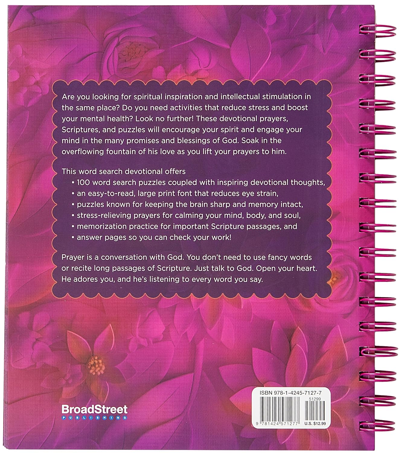 100 Days of Prayer for Women: Bible Word Search Devotional