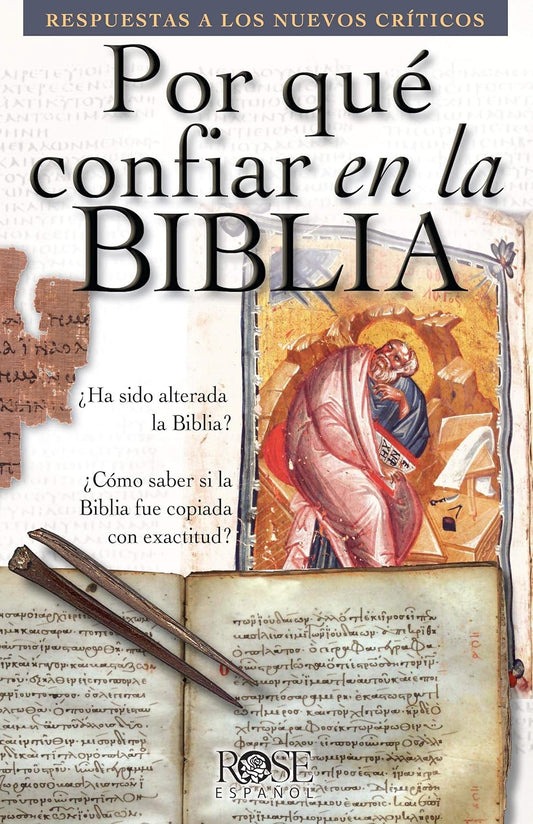 Por qué confiar en la Biblia: Respuestas a los nuevos críticos (Spanish Edition) Pamphlet