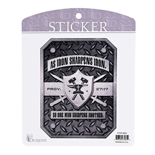 Iron Sharpens Iron Sticker