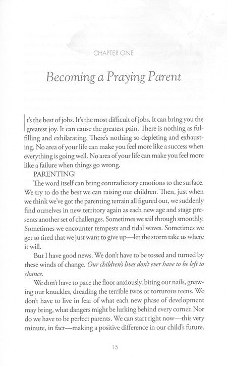 The Power of a Praying Parent