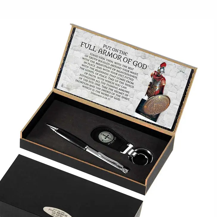 Pen/Key Armor of God Metal/Vinyl