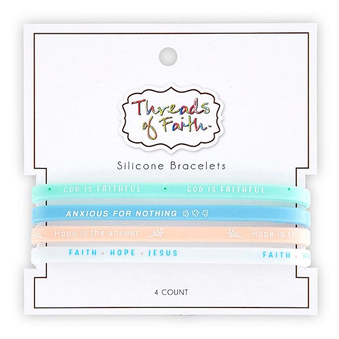 Silicone Bracelet - God Is Faithful