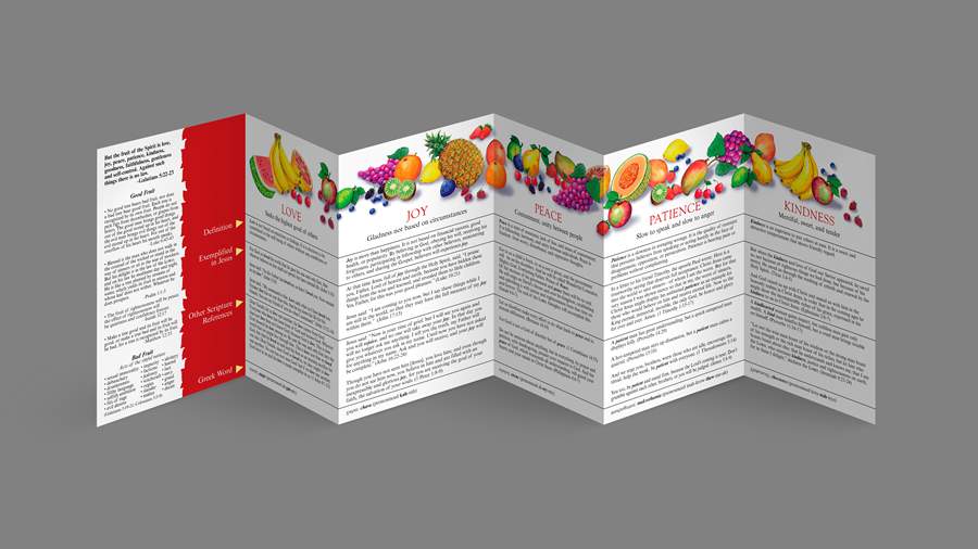 The Fruit of the Spirit Pamphlet