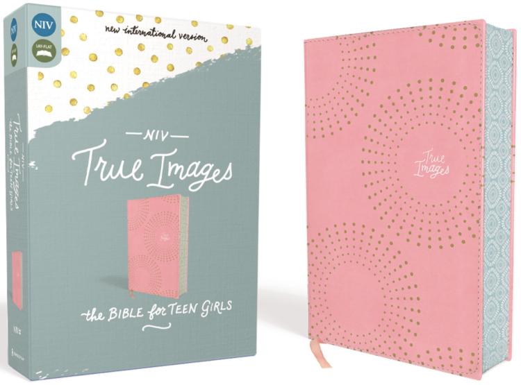 NIV, True Images Bible: The Bible for Teen Girls, Imitation Leather, Pink