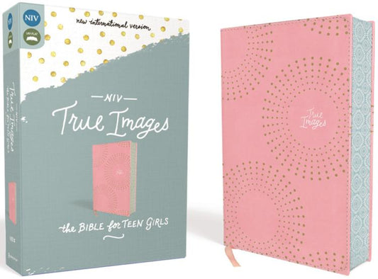 NIV, True Images Bible: The Bible for Teen Girls, Imitation Leather, Pink