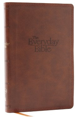 NKJV The Everyday Bible, Comfort Print--soft leather-look, brown