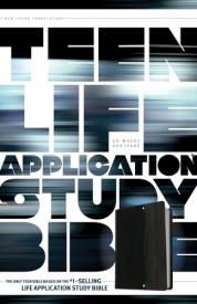 NLT Teen Life Application Study Bible, TuTone Black Pocket Imitation Leather