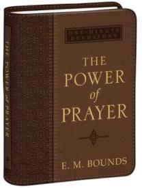 The Power of Prayer Brown Faux Leather One-Minute Devotions
