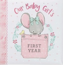 Our Baby Girl's First Year Memory Book