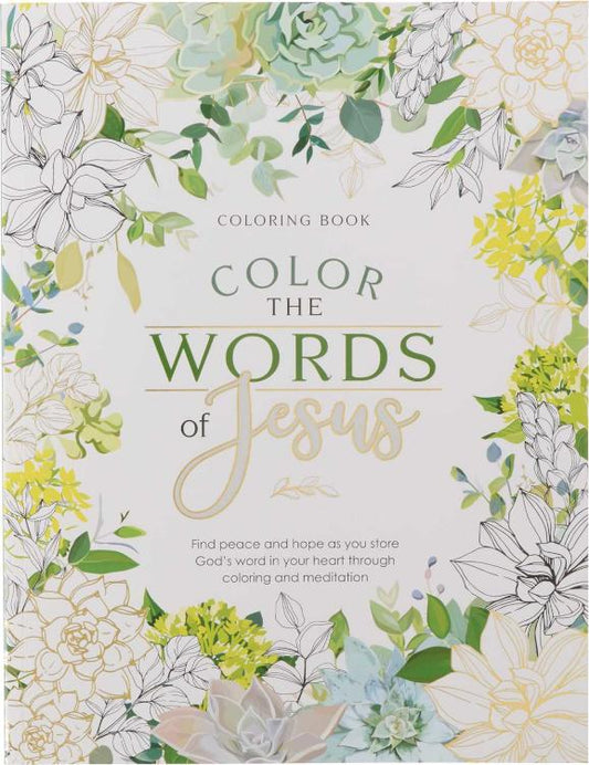 Color the Words of Jesus Coloring Book