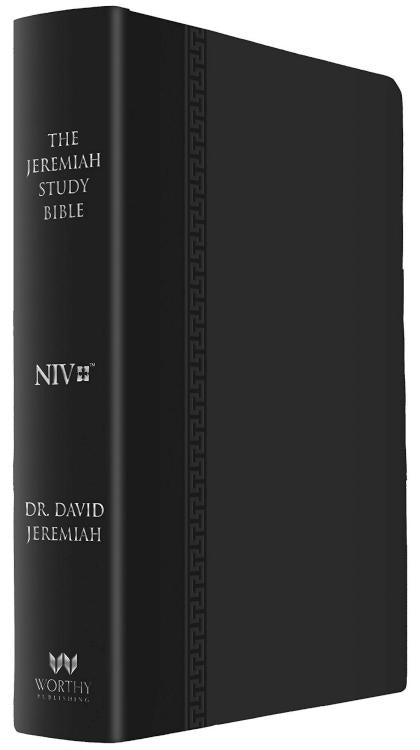 NIV Jeremiah Study Bible, Imitation Leather, black