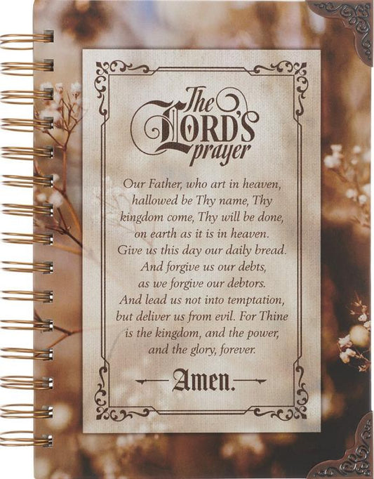 The LORD's Prayer Large Wirebound Journal