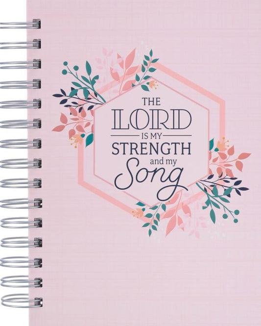 My Strength and My Song Wirebound Journal - Psalm 118:14