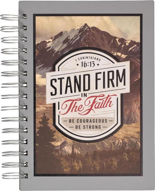 Stand Firm Mountain View Spiral Journal