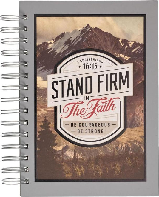 Stand Firm Mountain View Spiral Journal