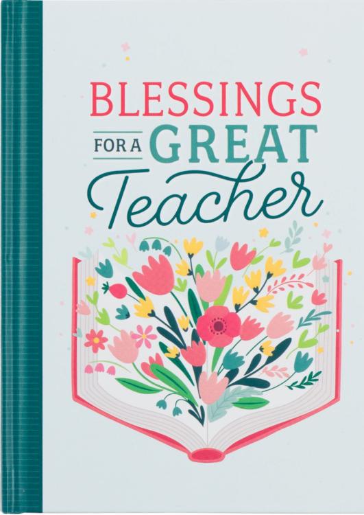 Gift Book Blessings for a Great Teacher Hardcover