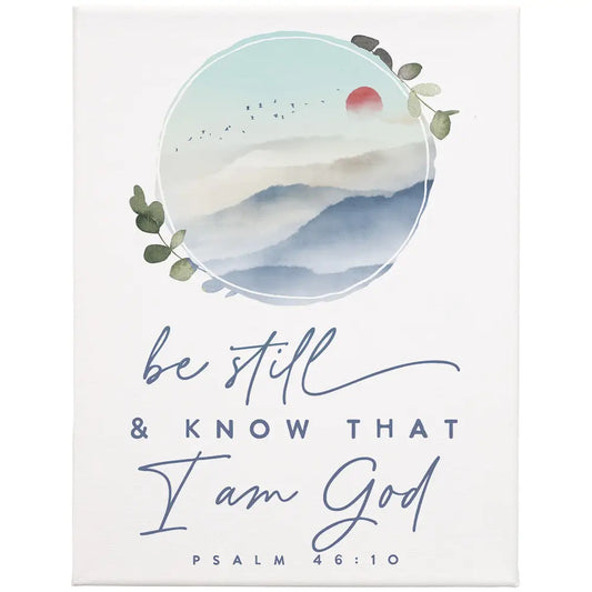 Be Still Scene - Wrapped Canvas