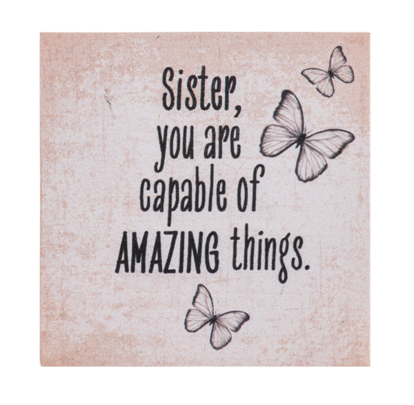 Block Talk - Sister, you are capable of amazing things