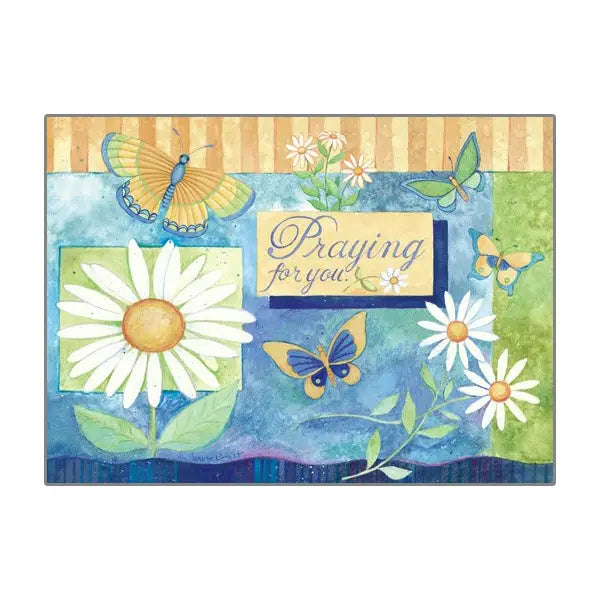 Daisies with Butterflies - Faith Encouragement Card- SVC6337