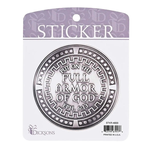 Put On the Full Armor of God Sticker
