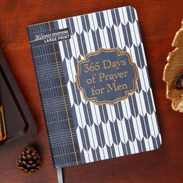 365 Days of Prayer For Men (Large Print Devotional)