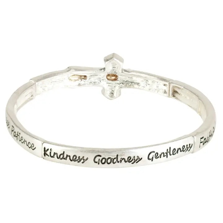 Bracelet Love Joy Peace Horizontal Cross