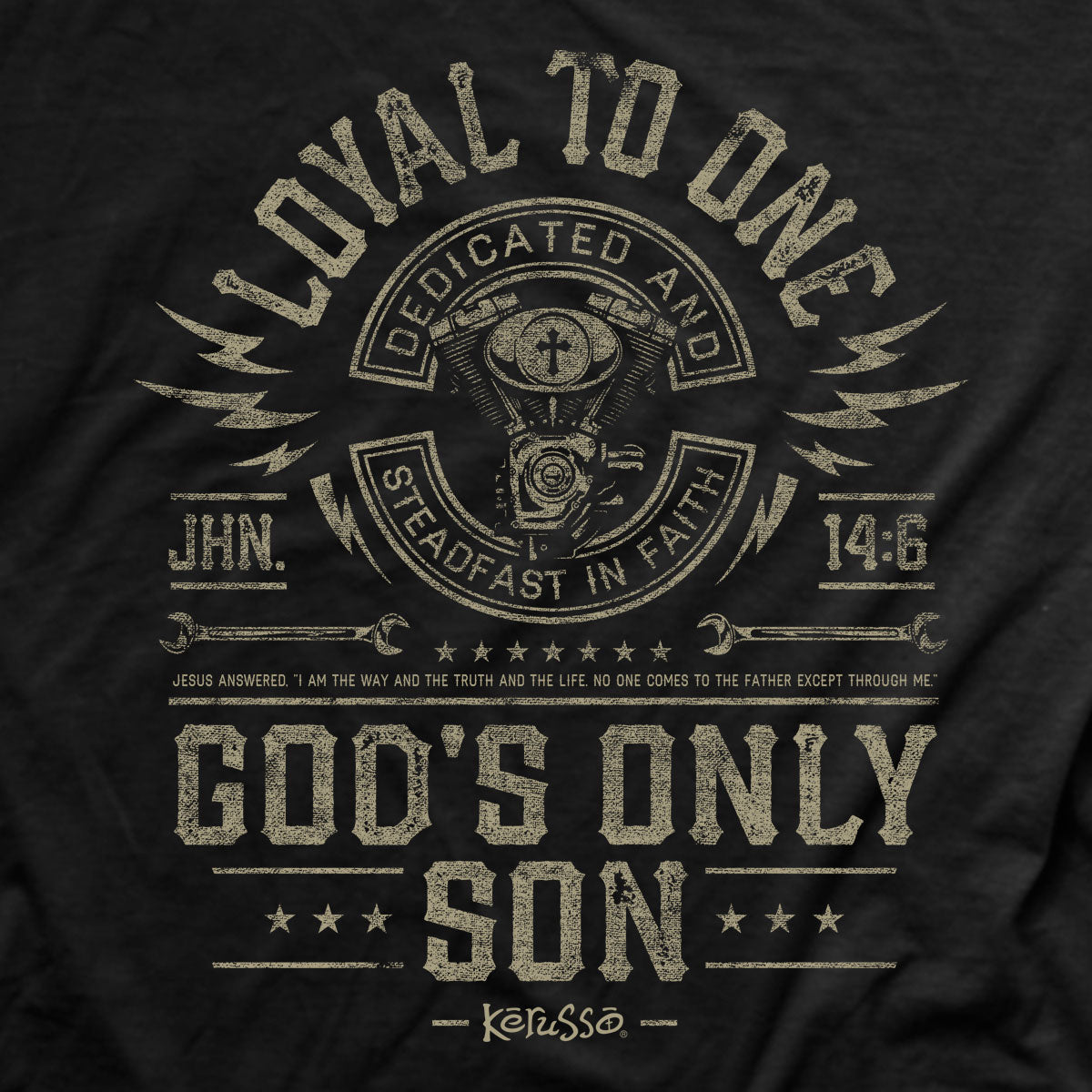 Kerusso Men's T-Shirt Loyal To One
