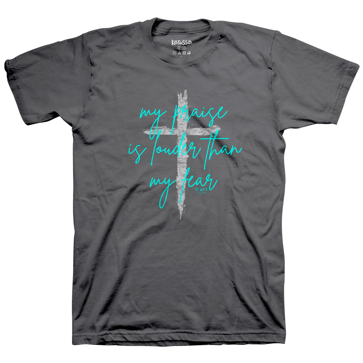 Kerusso Women's T-Shirt Praise Is Louder