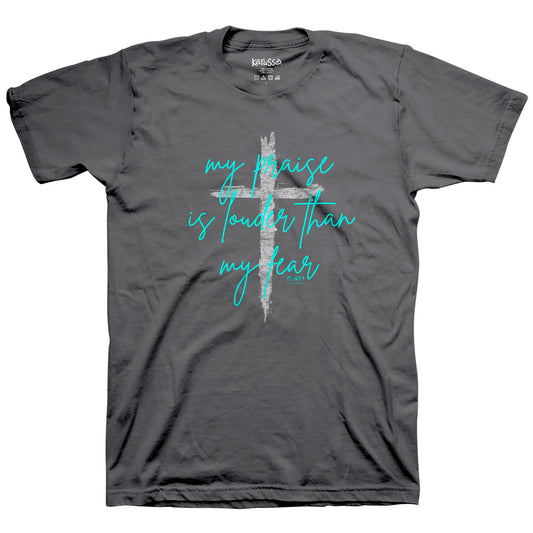 Kerusso Women's T-Shirt Praise Is Louder