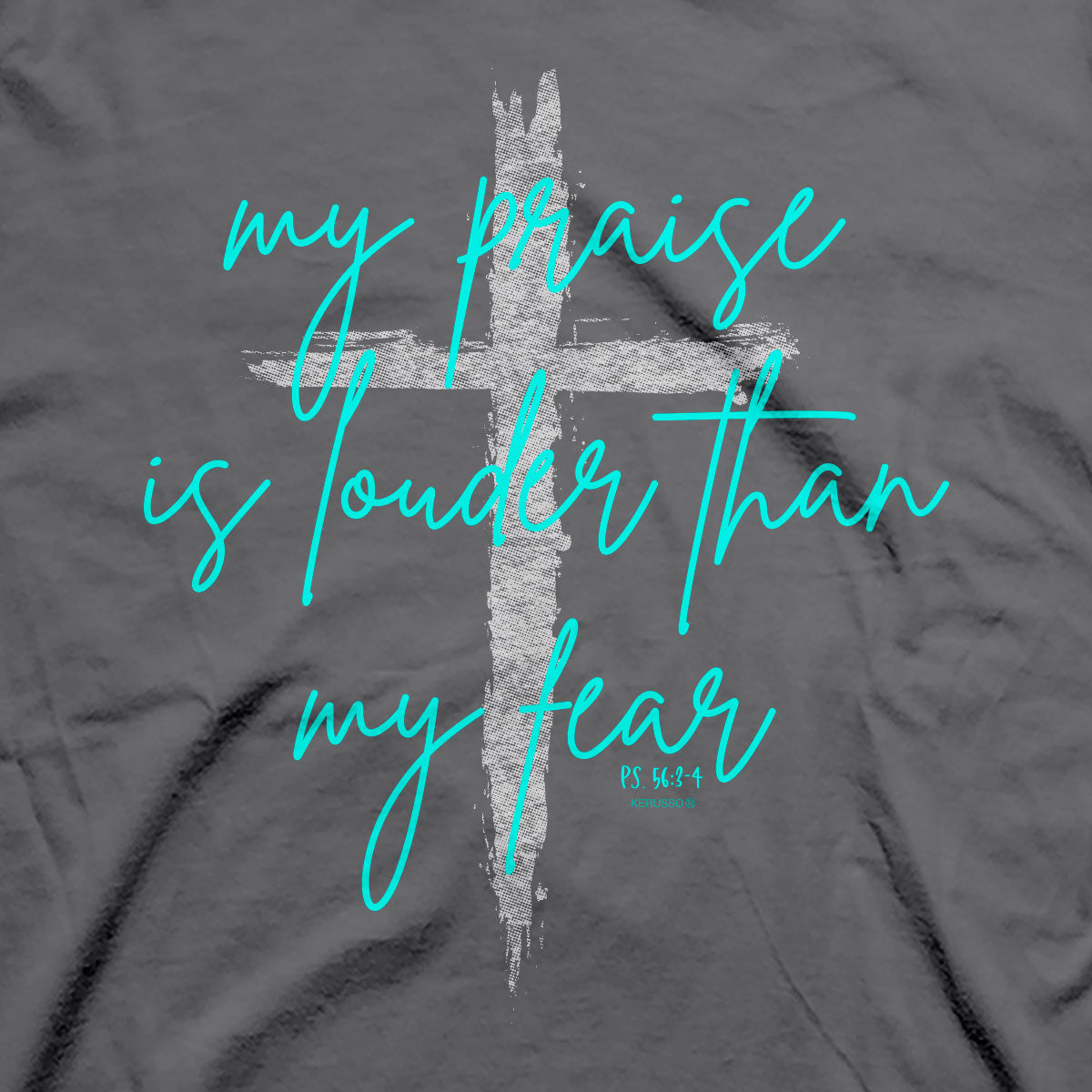 Kerusso Women's T-Shirt Praise Is Louder