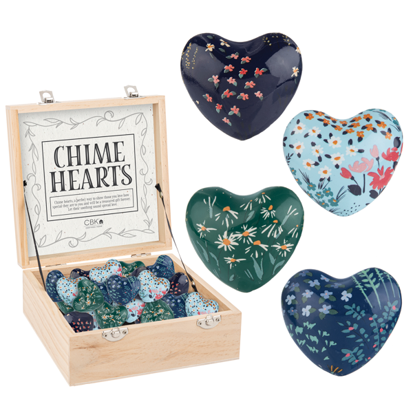 Wildflower Chime Heart