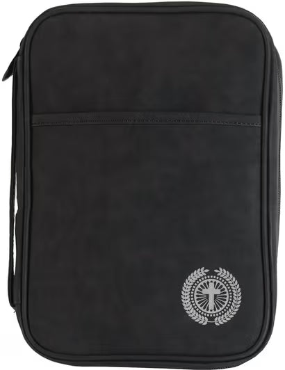 BibleBible Cover Black Cross Large Print