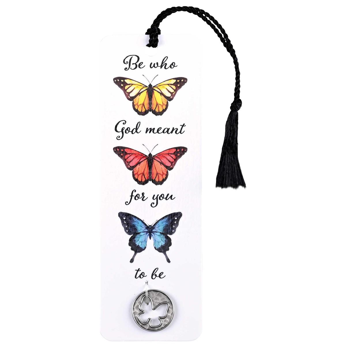 Tassel Coin Bookmark Be Who Butterfly