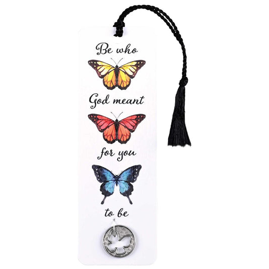Tassel Coin Bookmark Be Who Butterfly