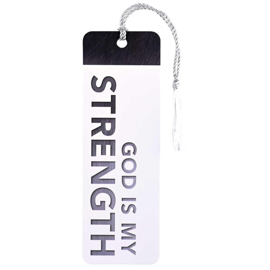 Tassel Bookmark God Is My Strength