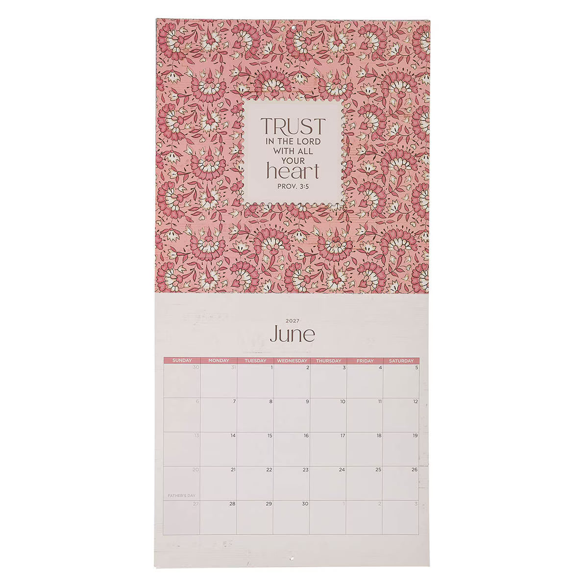 2027 Amazing Grace Large Wall Calendar