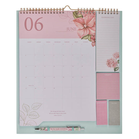 2027 All Things Beautiful Wall Calendar Organizer - Ecclesiastes 3:11