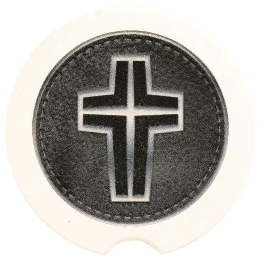 Car Coasters Cross 2-Pack