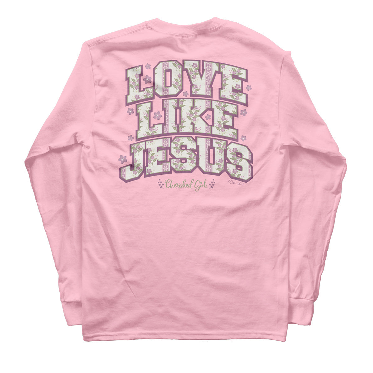 Cherished Girl Long Slv T - Love Like Jesus