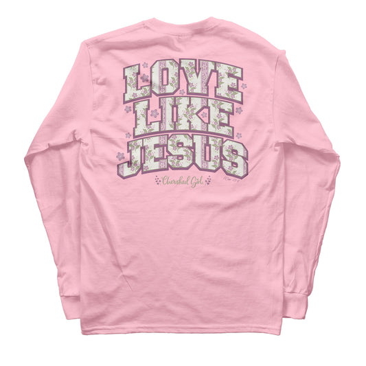 Cherished Girl Long Slv T - Love Like Jesus