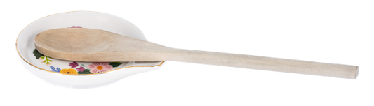 God Bless Our Home Floral Spoon Rest