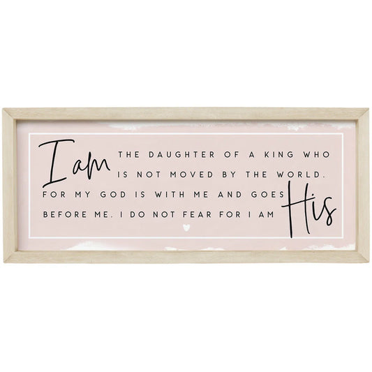 Wall Art-I Am His Pink