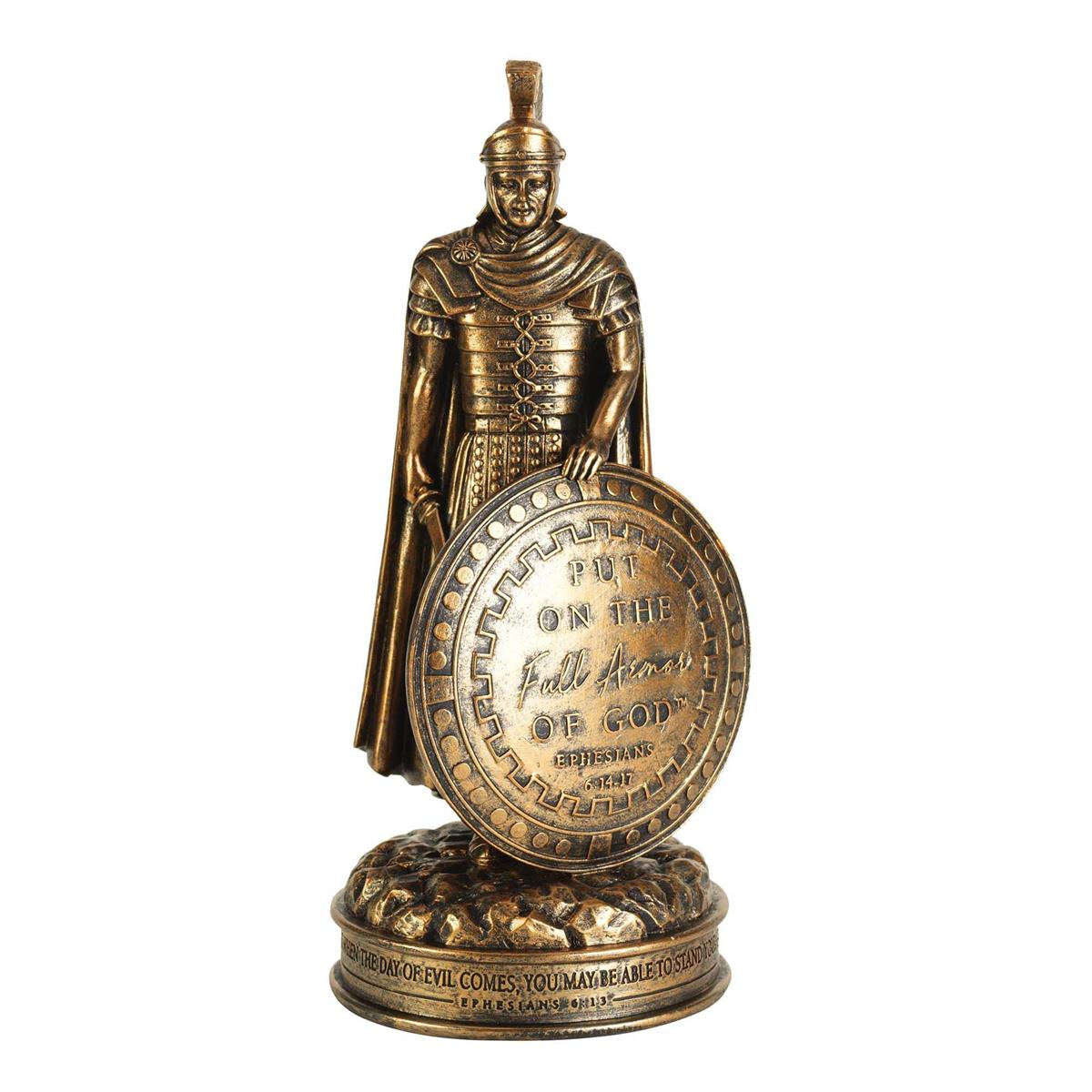 Figurine Full Armor Of God Bronzed 12h